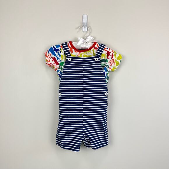 Mini Boden Short Jersey Overalls Set 18-24 Months - Picture 1 of 10